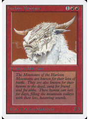 Magic: The Gathering Hurloon Minotaur (159) Moderately Played