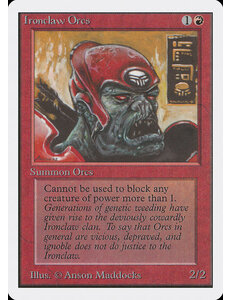 Magic: The Gathering Ironclaw Orcs (160) Heavily Played