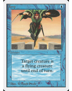 Magic: The Gathering Jump (061) Moderately Played