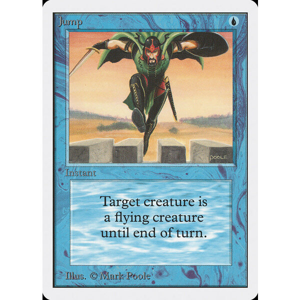 Magic: The Gathering Jump (061) Moderately Played