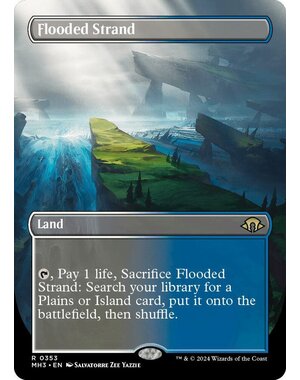 Magic: The Gathering Flooded Strand (Borderless) (353) Lightly Played