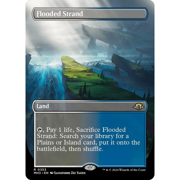 Magic: The Gathering Flooded Strand (Borderless) (353) Lightly Played