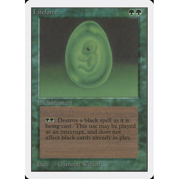 Magic: The Gathering Lifeforce (208) Damaged