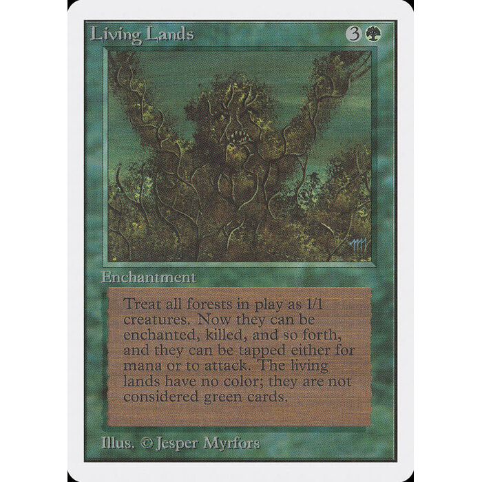Magic: The Gathering Living Lands (210) Damaged