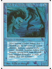 Magic: The Gathering Merfolk of the Pearl Trident (067) Heavily Played