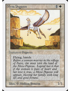 Magic: The Gathering Mesa Pegasus (029) Moderately Played