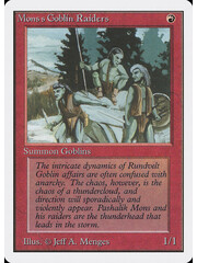 Magic: The Gathering Mons's Goblin Raiders (165) Damaged