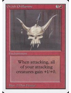 Magic: The Gathering Orcish Oriflamme (167) Moderately Played