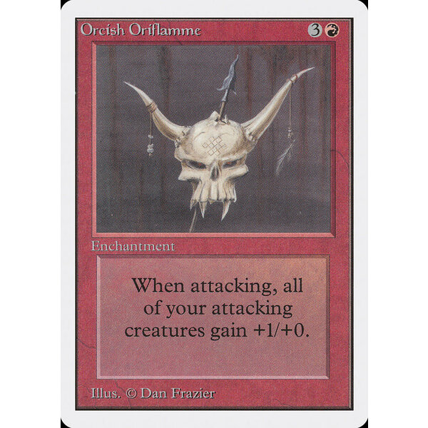 Magic: The Gathering Orcish Oriflamme (167) Moderately Played