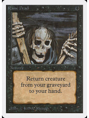 Magic: The Gathering Raise Dead (123) Moderately Played