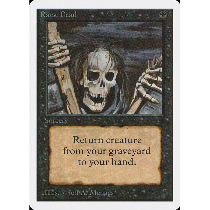 Magic: The Gathering Raise Dead (123) Moderately Played