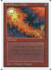 Magic: The Gathering Red Elemental Blast (170) Moderately Played
