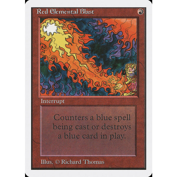Magic: The Gathering Red Elemental Blast (170) Moderately Played