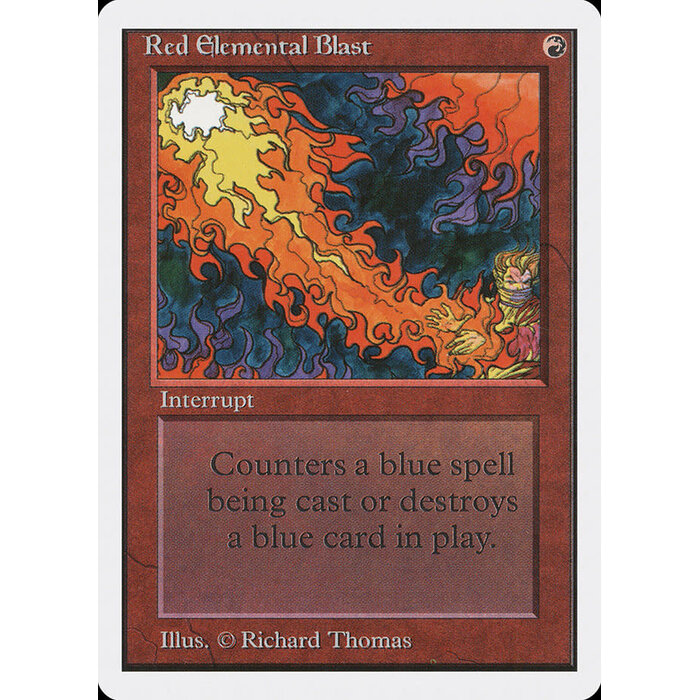Magic: The Gathering Red Elemental Blast (170) Moderately Played