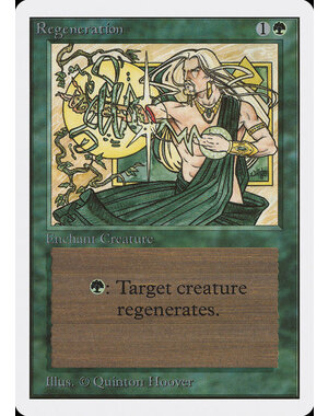 Magic: The Gathering Regeneration (214) Heavily Played