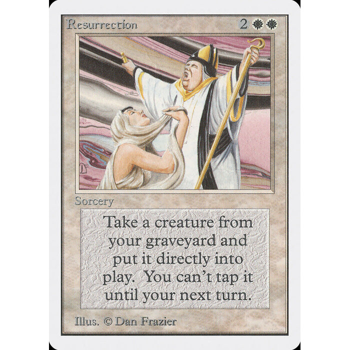 Magic: The Gathering Resurrection (035) Damaged