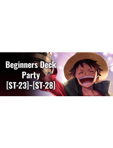 Bandai 6/26/25 Fountain Valley Thursday One Piece Beginner's Deck Party Event 7 PM