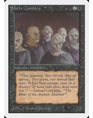 Magic: The Gathering Scathe Zombies (126) Heavily Played