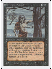 Magic: The Gathering Scavenging Ghoul (127) Moderately Played
