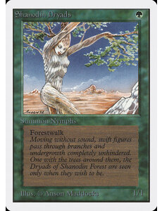 Magic: The Gathering Shanodin Dryads (217) Moderately Played
