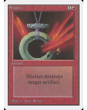 Magic: The Gathering Shatter (174) Moderately Played