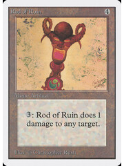 Magic: The Gathering Rod of Ruin (269) Heavily Played