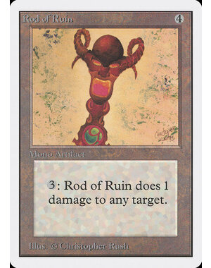 Magic: The Gathering Rod of Ruin (269) Heavily Played