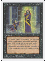 Magic: The Gathering Simulacrum (129) Damaged