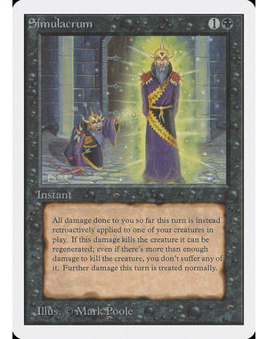 Magic: The Gathering Simulacrum (129) Damaged