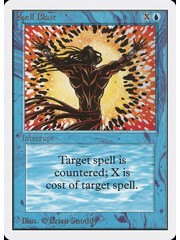 Magic: The Gathering Spell Blast (080) Damaged