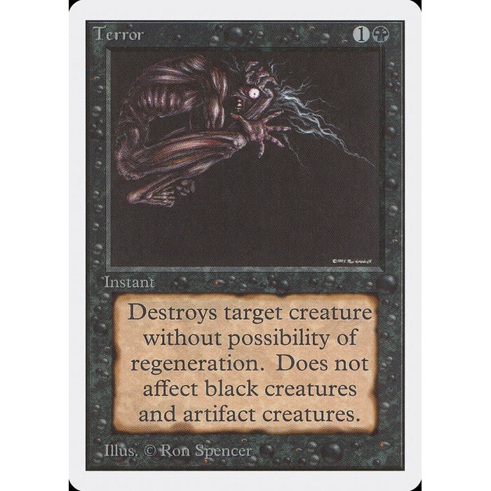 Magic: The Gathering Terror (131) Damaged