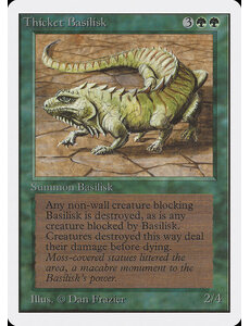 Magic: The Gathering Thicket Basilisk (219) Moderately Played