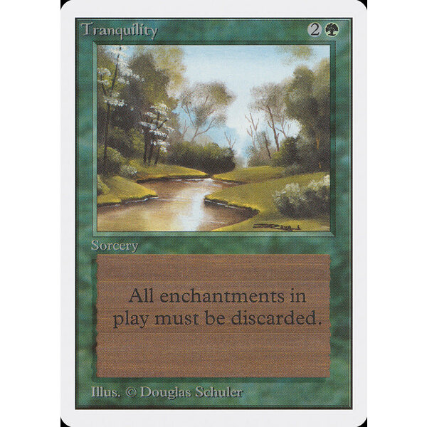 Magic: The Gathering Tranquility (221) Moderately Played