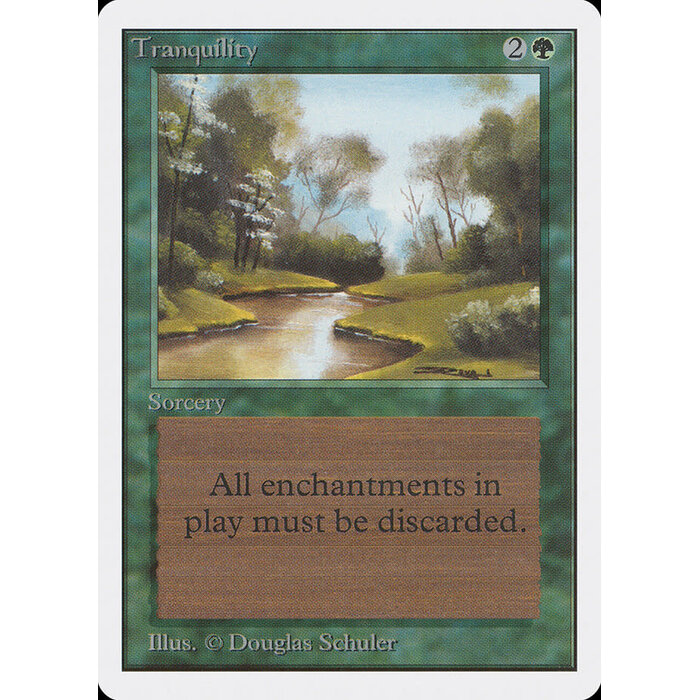 Magic: The Gathering Tranquility (221) Moderately Played