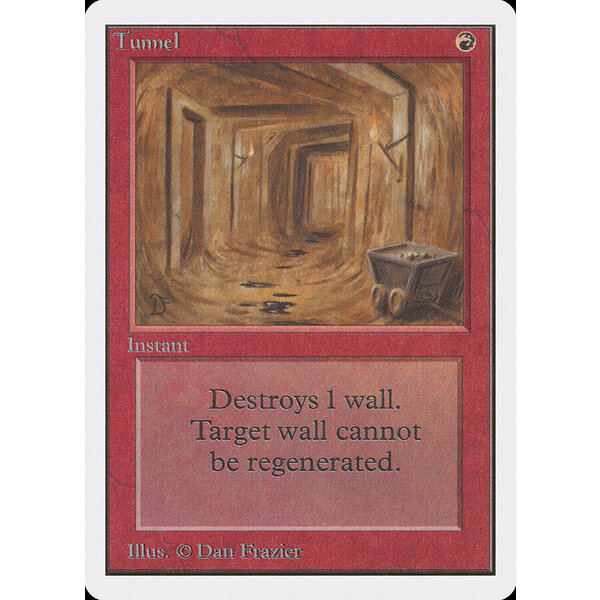 Magic: The Gathering Tunnel (179) Moderately Played