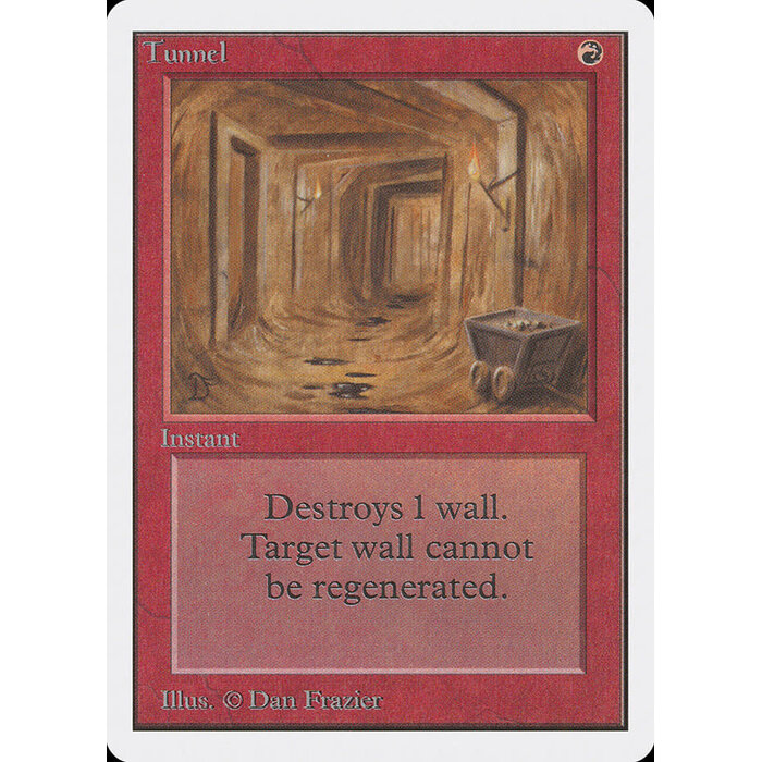 Magic: The Gathering Tunnel (179) Moderately Played