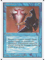 Magic: The Gathering Unsummon (087) Damaged