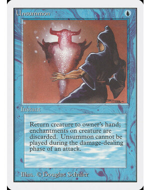 Magic: The Gathering Unsummon (087) Damaged