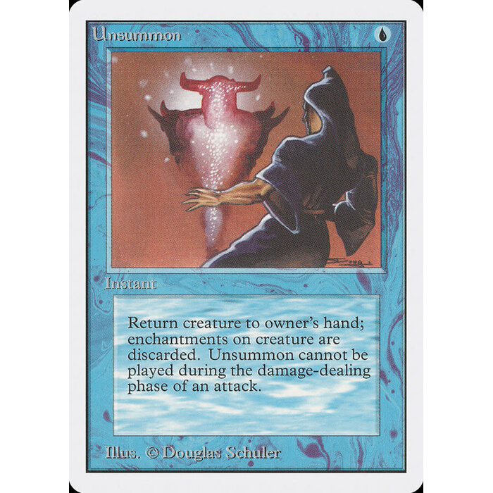 Magic: The Gathering Unsummon (087) Damaged