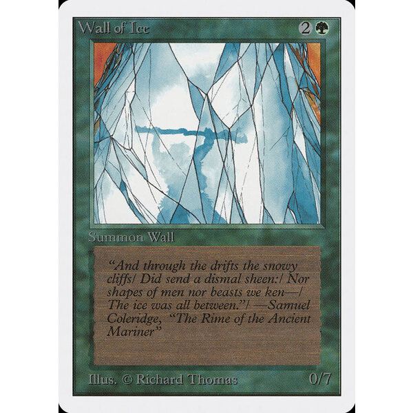 Magic: The Gathering Wall of Ice (225) Moderately Played
