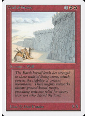 Magic: The Gathering Wall of Stone (183) Moderately Played