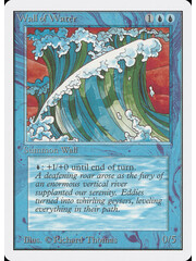 Magic: The Gathering Wall of Water (091)  Moderately Played