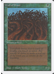 Magic: The Gathering Wall of Wood (226) Moderately Played