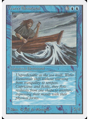 Magic: The Gathering Water Elemental (092) Heavily Played