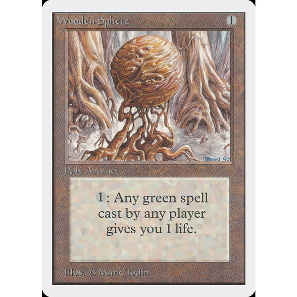 Magic: The Gathering Wooden Sphere (277) Damaged