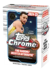 Topps 2024/25 Topps Chrome Basketball Blaster Box