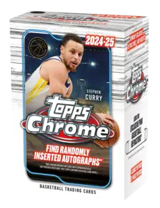Topps 2024/25 Topps Chrome Basketball Blaster Box
