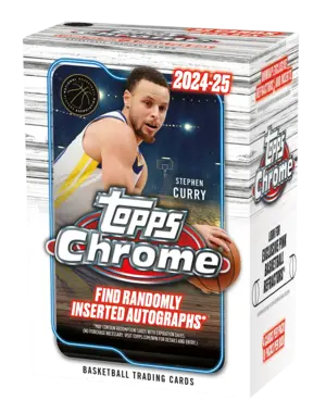 Topps 2024/25 Topps Chrome Basketball Blaster Box