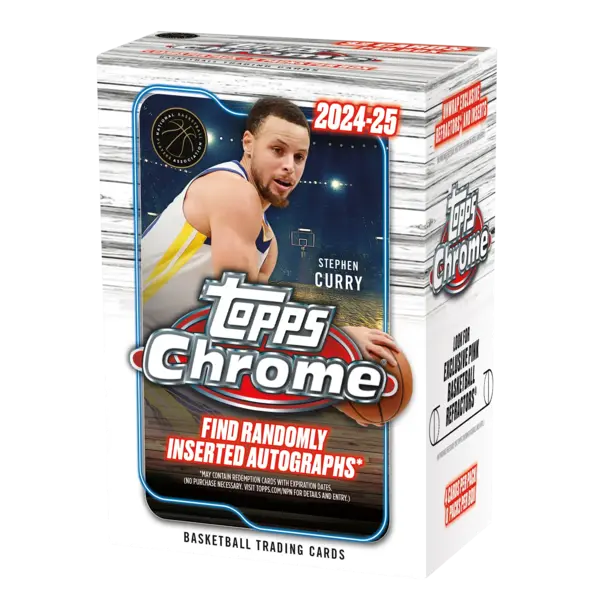 Topps 2024/25 Topps Chrome Basketball Blaster Box