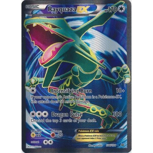 Pokemon Rayquaza EX (104 ) Lightly Played